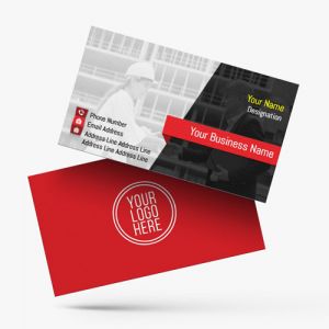 property dealer/real estate visiting card design images background with free template download with latest ideas format model black and red colour, Background gray colour, text color white and yellow