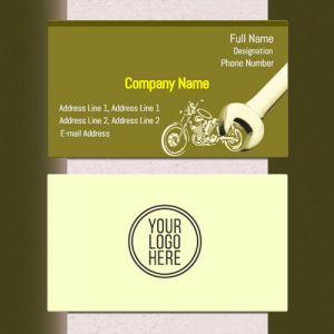 two wheeler- motorcycle- bike repair- bike logo- bike service automobile visiting card background psd designs online free template sample format free download