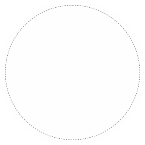 White Color Circle Shape Sticker