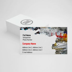 scrap dealer- recycling- scrap business visiting card ideas images background psd designs online free template sample format free download 