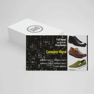 shoe- footwear- sneaker shop visiting card design ideas images background psd designs online free template sample format free download