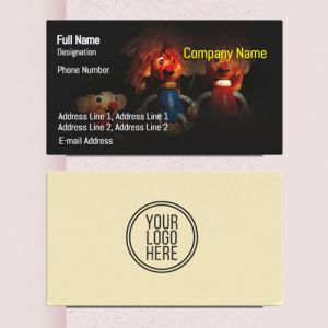 visiting card designs printing for Toys Shop