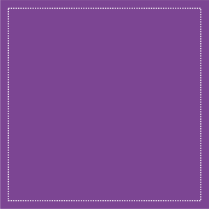 Purple Color Square Sticker