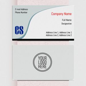 visiting card business design for company secretary format design sample firm guidelines images gray background