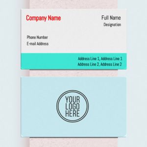 visiting card business design for company secretary format design sample firm guidelines images green background