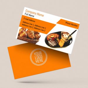 Visiting card designs Printing for Bakery