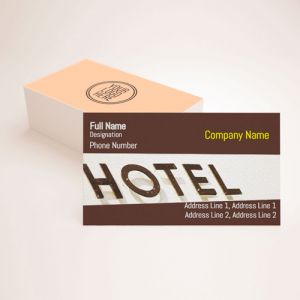 Visiting card Designs Printing for Hotel