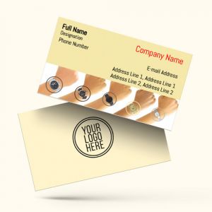 Visiting card Designs Printing for Watch Shop