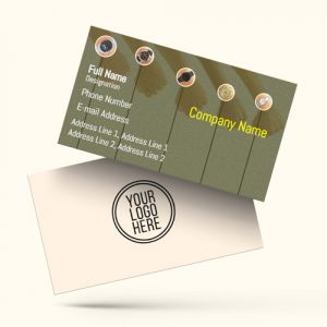 Visiting card Designs Printing for Watch Shop