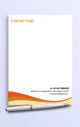 Minimalist letterhead design with a modern touch, Creative letterhead design with a custom logo