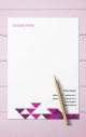 Futuristic letterhead design with a tech-inspired theme, Creative letterhead design with modern elements, Professional letterhead with artistic flair