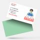 Professional dental card printing, Dentist business card templates, Visiting card printing for dentists, High-quality dentist cards, Dentist card design service, Dental clinic business cards, Personalized dentist office cards, Customizable dentist cards, 