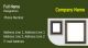 Visiting card Designs Printing for Photo Frames