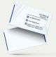 GST tax auditors part-time Consultant Accountant visiting card sample template format blue and gray color, accountant visiting card templates, tax consultant, GST practitioner, GST consultant, GST accountant, format, design, images, sample.