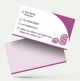 GST tax auditors part-time Consultant Accountant visiting card sample template format pink and white background, accountant visiting card templates, tax consultant, GST practitioner, GST consultant, GST accountant, format, design, images, sample.