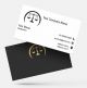 Best creative advocate/lawyer online business visiting card template with background image and sample design free download Splendid Design for Advocate