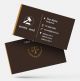 Creative advocate/lawyer online visiting card template with background image and sample design free download Elegant Design of Advocate 