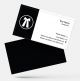 Best creative advocate/lawyer online business visiting card template with background image and sample design free download Visiting card design with Advocate logo symbol. black and white with a professional look and feel 