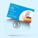 book store visiting business card design ideas design free format sample download