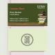book store visiting business card design ideas design free format sample download