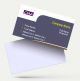 cma business visiting card format design sample images firm guidelines gray and white with logo