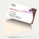 cma business visiting card format design sample images firm guidelines white and brown color