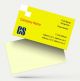 visiting card business design for company secretary format design sample firm guidelines images yellow background