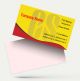 visiting card business design for company secretary format design sample firm guidelines images yellow and red background