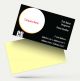 visiting card business design for company secretary format design sample firm guidelines images black n white background