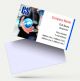 visiting card business design for company secretary format design sample firm guidelines images globe in hand