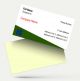visiting card business design for company secretary format design sample firm guidelines images green n gray background