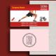 fitness centre- club- wellness- gym trainer visiting card design ideas images background psd designs online free template sample format free download