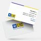 life insurance advisor LIC Agent  visiting business card online design format template sample images download creative lic agent visiting card design online, white and yellow colour lic agent visiting card maker, free download in Blue color