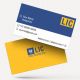 LIC Agent visiting card, White Yellow, and Blue Background, Best Design, online, insurance advisor, business card design, yellow blue white color background