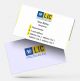 life insurance advisor LIC Agent  visiting business card online design format template sample images download white yellow color
