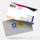 chartered accountant visiting card, templates, online free, online free, Black Color Yellow Background Visiting