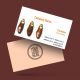 shoe- footwear- sneaker shop visiting card design ideas images background psd designs online free template sample format free download