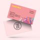 stationery shop visiting card design format sample templates free download