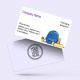 stationery shop visiting card design format sample templates free download