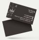 GST tax auditors part-time Consultant Accountant visiting card sample template format black white background, accountant visiting card templates, tax consultant, GST practitioner, GST consultant, GST accountant, format, design, images, sample.