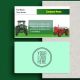 mahindra tractor- agriculture business- tractor work- tractor repair- trailer- supply  business- visiting card design background psd designs online free template sample format free download