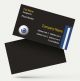 eye hospital ophthalmologist- optometrist- clinic doctor business visiting card design black color