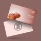 visiting card business homemade cake, home baker, for bakery images background psd designs online free template sample format free download 