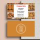visiting card business homemade cake, home baker, for bakery images background psd designs online free template sample format free download 