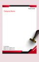 Unique and eye-catching letterhead design for creative professionals. Professional letterhead design with a touch of creativity