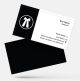 Best creative advocate/lawyer online business visiting card template with background image and sample design free download Visiting card design with Advocate logo symbol. black and white with a professional look and feel 