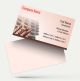 visiting card for construction company- civil contractor- building background psd free sample with background download
