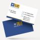 LIC Agent visiting card, White Yellow, and Blue Background, Best Design, online, insurance advisor, business card design, blue n white color background