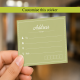 Olive Color Address Label