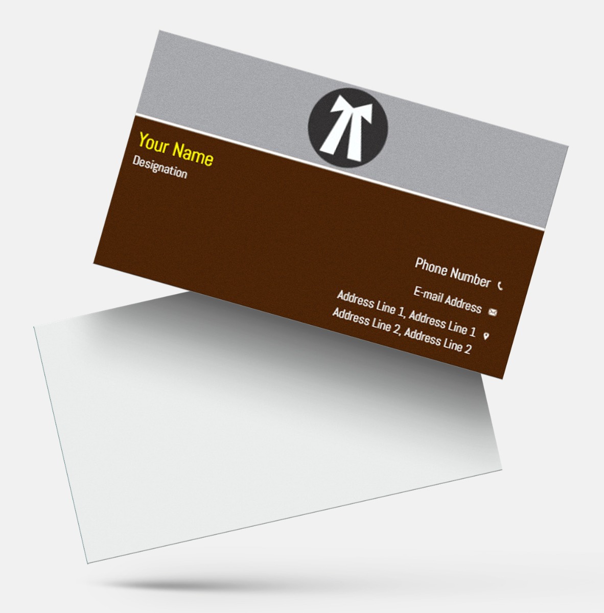 Hindi Advocate Visiting Card Design